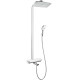 Hansgrohe Raindance Select S 360 Showerpipe Душева система з термостатом, з бiл. Поличкою, (27113400)