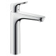 Hansgrohe Focus Змiшувач для раковини 190, одноважeльний, без зливного гарнiтура, хром, (31518000)