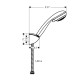 Hansgrohe Crometta 85 Vario душовий набір 27559000, (27559000)