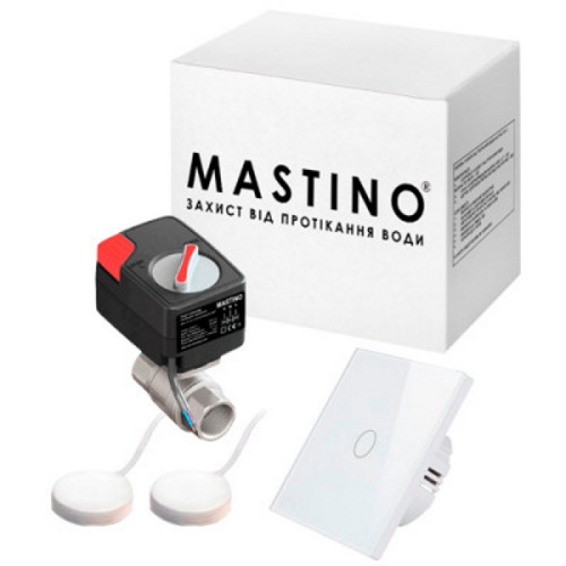 Mastino Система защиты от протечек воды TS1 1/2 Light white (2 датчика) (008602)