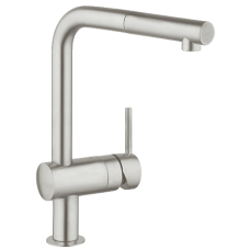 Grohe Minta Змішувач для раковини, одноважiльний (суперсталь), (32168DC0)