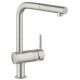 Grohe Minta Смеситель для раковины, однорычажный (суперсталь), (32168DC0)
