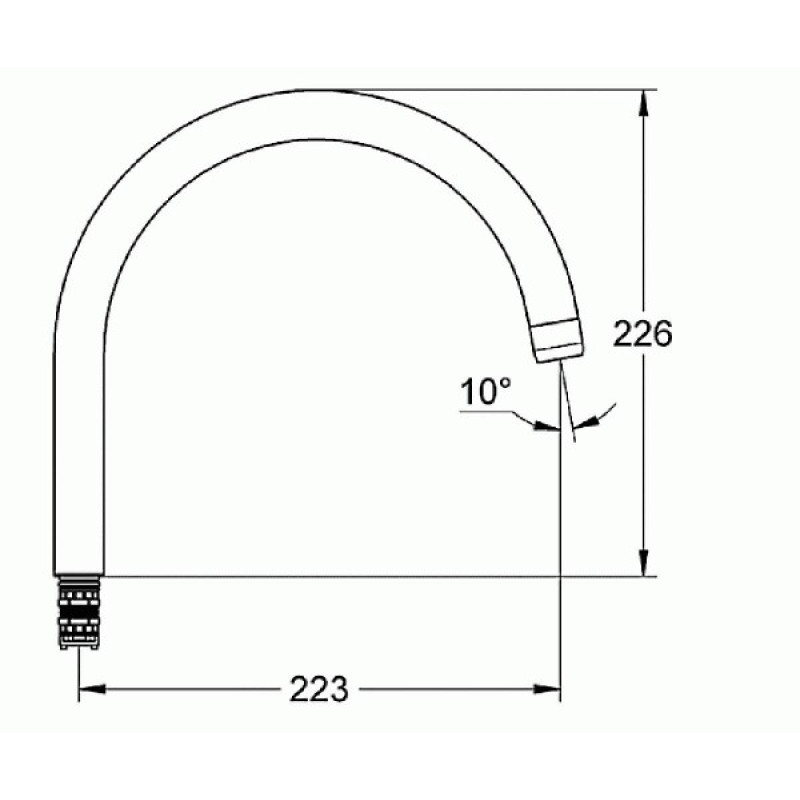Grohe Зап.часть для смесителяFlair 13043000, (13043000)