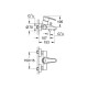 Grohe Wave Смеситель для ванны, однорычажный, (32286000)