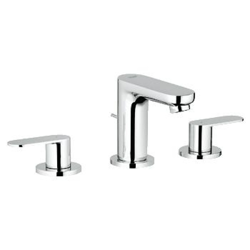 Grohe EUROSMART Cosmo-смеситель на умывальник на три отверстия 20187000, (20187000)