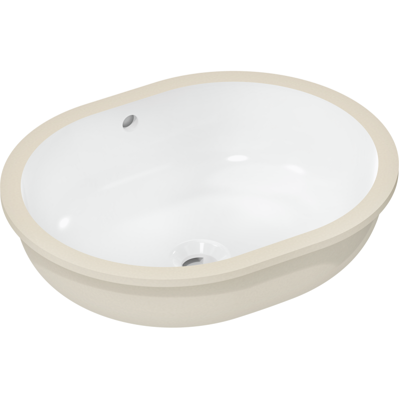 Hansgrohe XUNIVA U умывальник, встраиваемый 45*35см без отв, с переливом, (60153450)