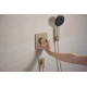 Hansgrohe ECOSTAT COMFORT Q термостат для 2х потребителей, ПМ, шлифованная бронза, (33713140)