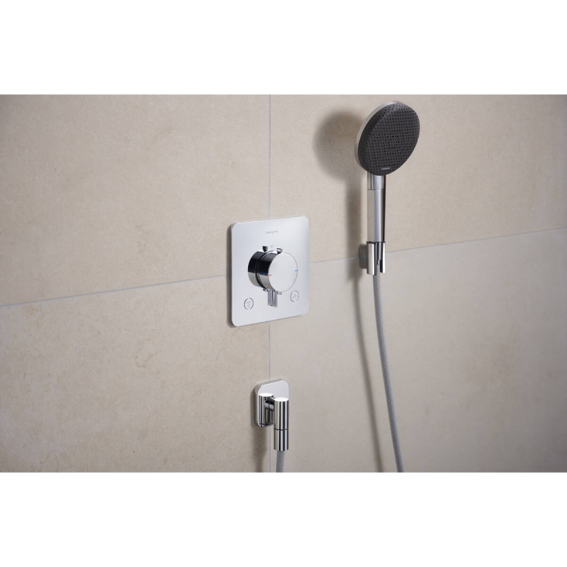 Hansgrohe ECOSTAT COMFORT Q термостат для 2х потребителей, ПМ, хром, (33713000)