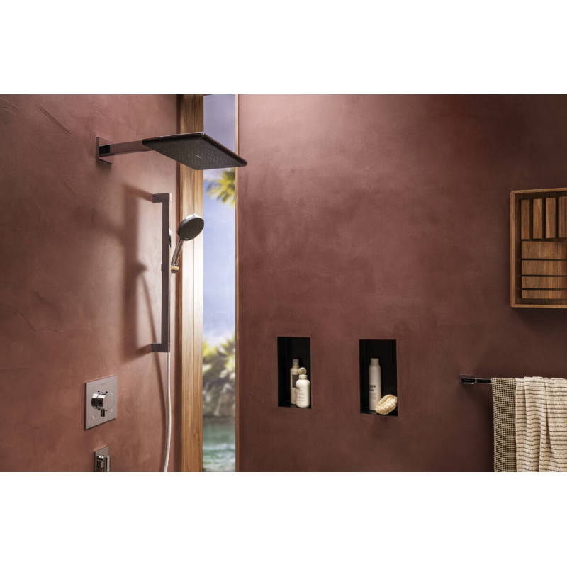 Hansgrohe ECOSTAT COMFORT E термостат для 2х потребителей, ПМ, хром, (33711000)