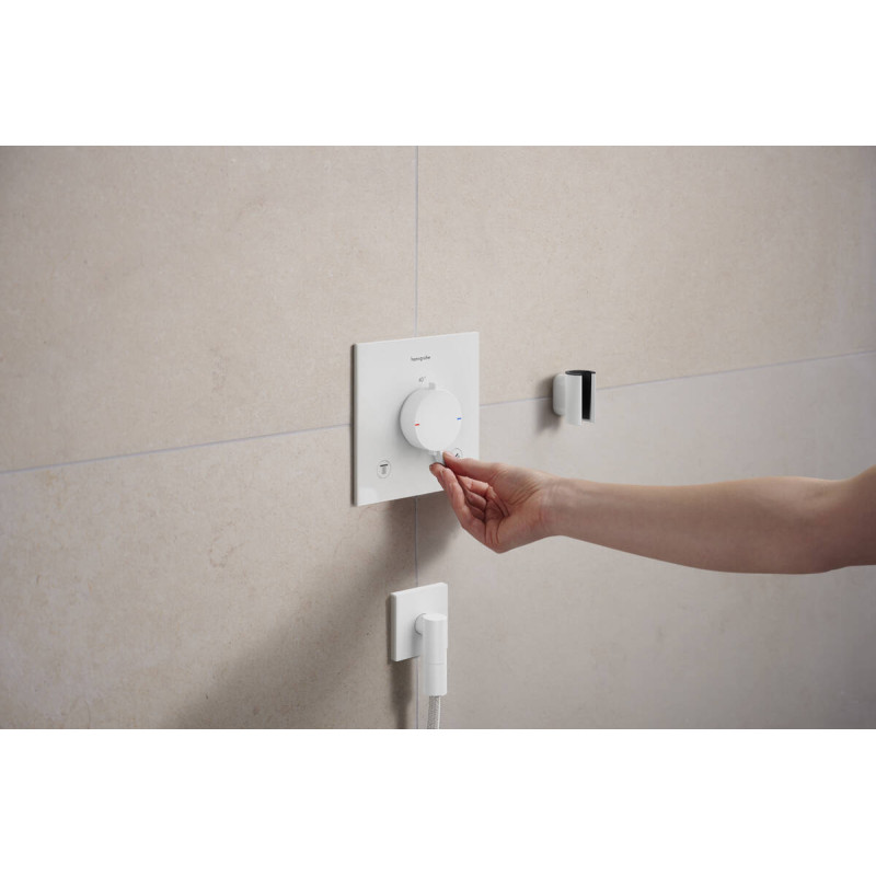 Hansgrohe PORTER FINE тримач для душу, білий матовий, (28885700)