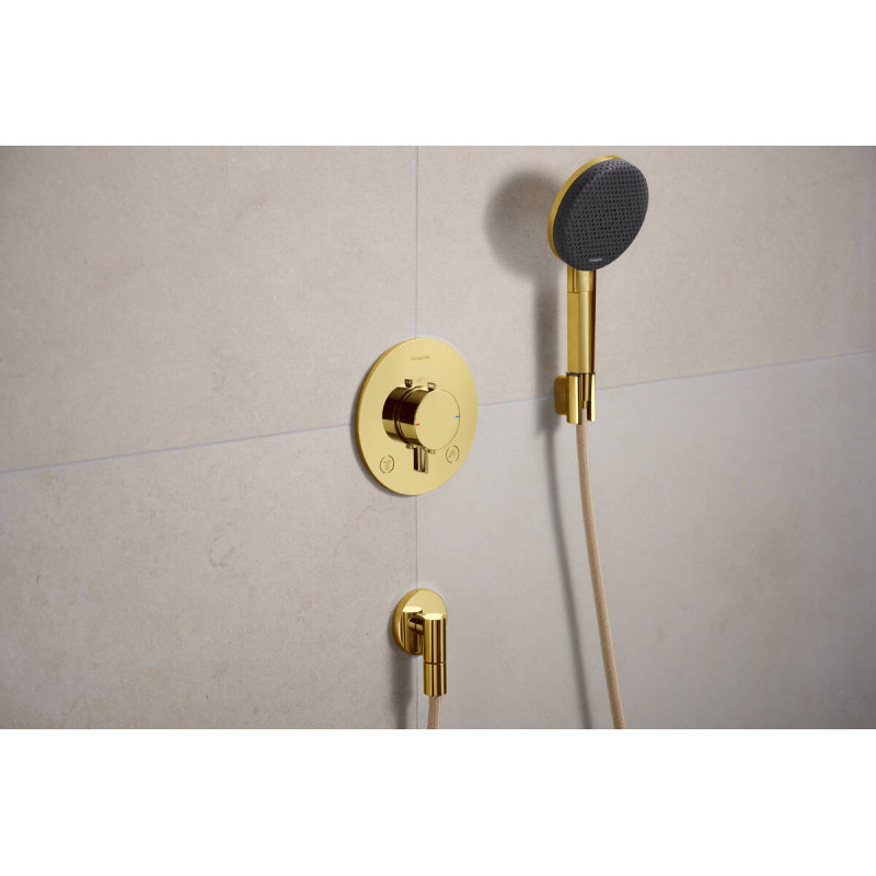 Hansgrohe FIXFIT FINE S шланговое соединение, полированное золото, (28882990)