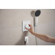 Hansgrohe RAINDANCE ALIVE SELECT S душевой набор EcoSmart (ручной душ 3режима, шланг, держатель), белый матовый, (24611700)