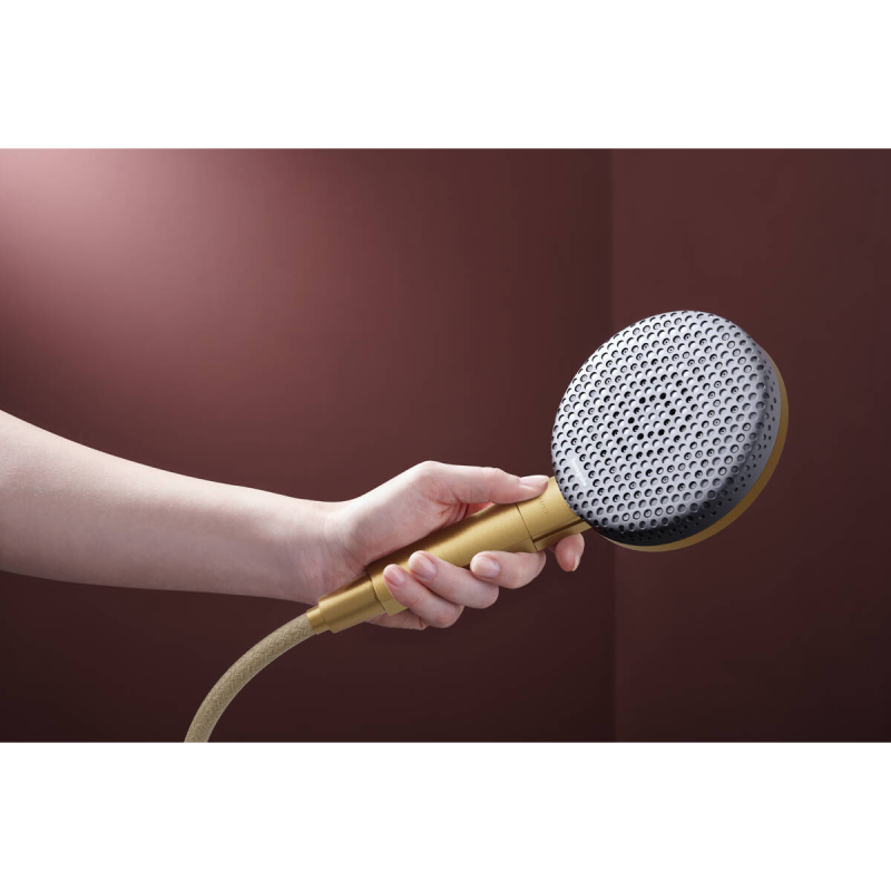 Hansgrohe RAINDANCE ALIVE SELECT S душовий набір EcoSmart (ручний душ 3режими, шланг, тримач), шліфованна бронза, (24611140)