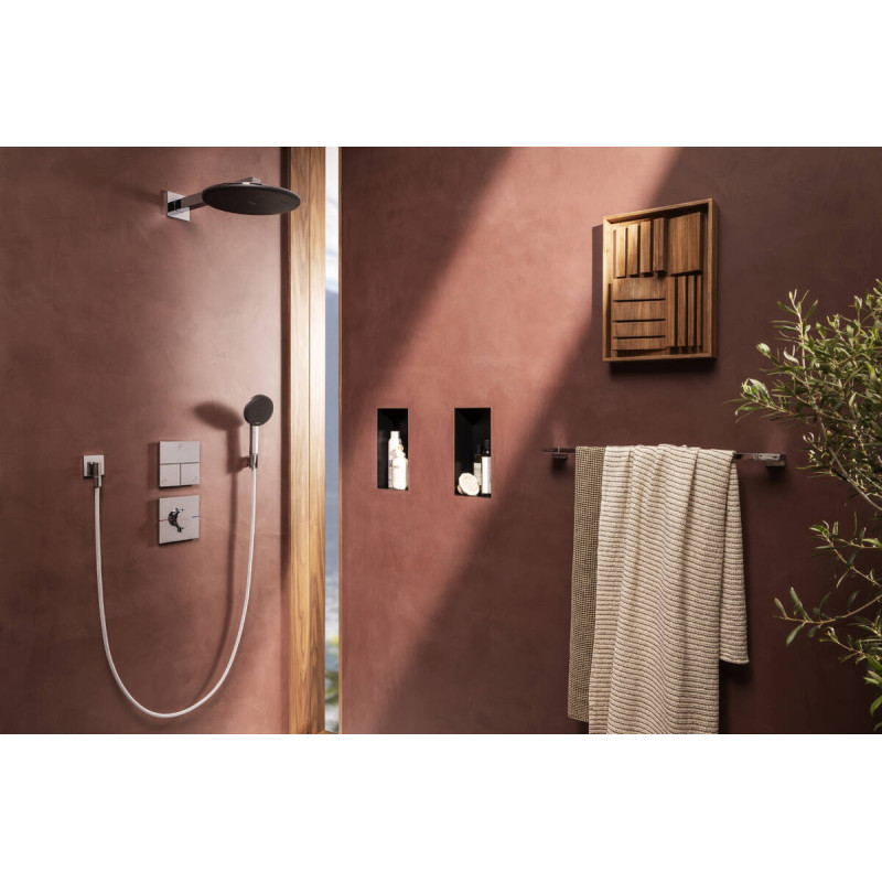 Hansgrohe RAINDANCE ALIVE SELECT S душовий набір EcoSmart (ручний душ 3режими, шланг, тримач), хром, (24611000)