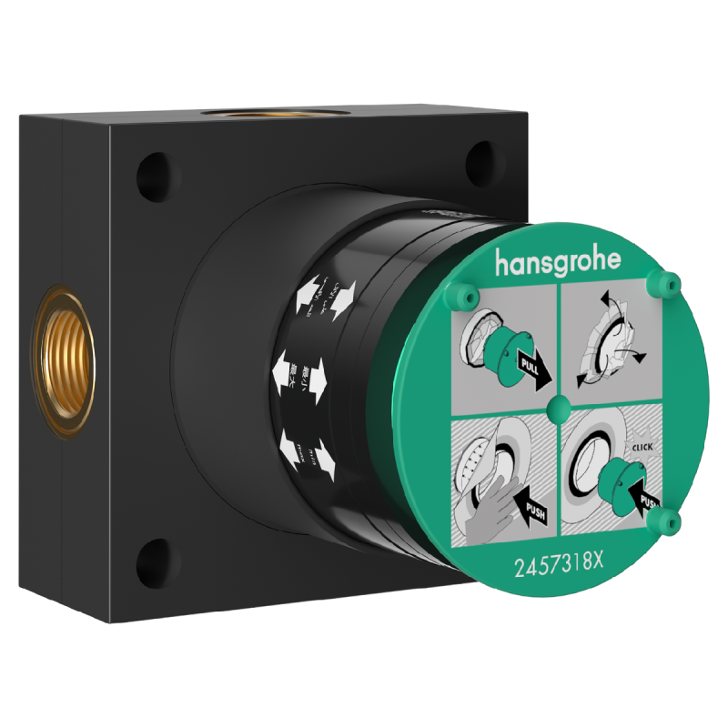 Hansgrohe прихована частина для підключення верхнього душу на2 режими, (24573180)