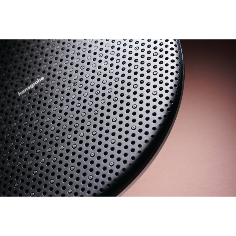 Hansgrohe RAINDANCE ALIVE S верхній душ 300мм, 2 режими, з тримачем, колір шліфованний чорний хром, (24540340)