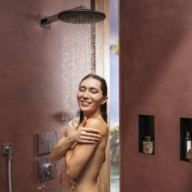 Hansgrohe RAINDANCE ALIVE S верхній душ 300мм, 2 режими, з тримачем, колір хром, (24540000)