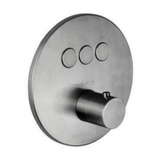 Paffoni Термостат для душа Compact box CPT 019 ST скрытого монтажа (3 функции), Steel (CPT019ST)