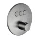 Paffoni Термостат для душа Compact box CPT 019 ST скрытого монтажа (3 функции), Steel (CPT019ST)