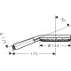 Hansgrohe RAINDANCE ALIVE SELECT S ручний душ (3 типи струменів RainAir, PowderRain, Massage), (24500000)