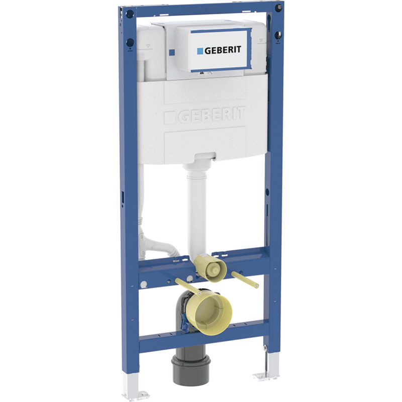 Geberit DUOFIX монтажный элемент для подвесного унитаза, 112 см, со смывным бачком скрытого монтажа Omega 12 см, (111.060.00.2)