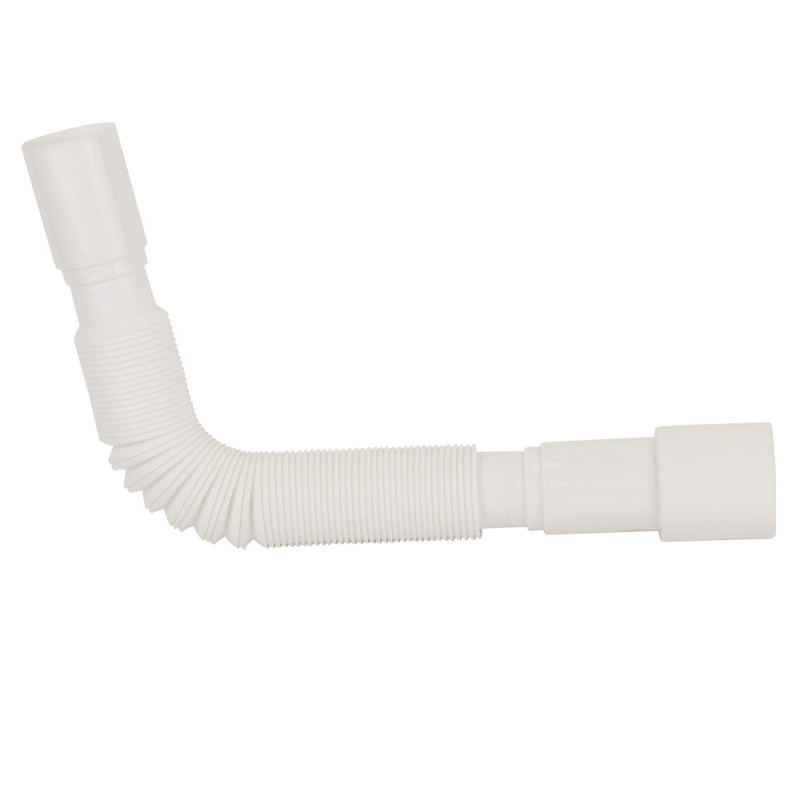 TAU Сифон для кухонної мийки з нержавіючим випуском 1½" виводом під пральну машину та гнучким відводом Ø40/50мм (9842720)