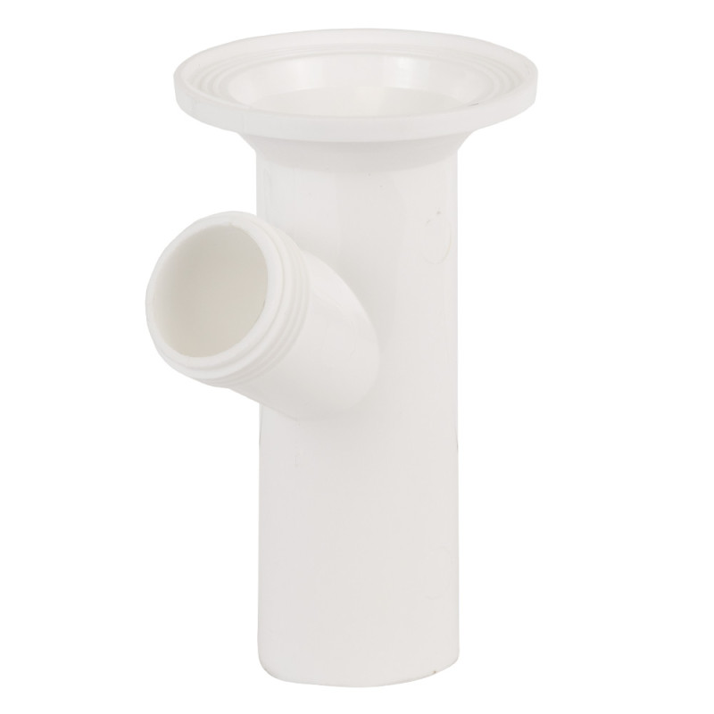 TAU Сифон для кухонної мийки з нержавіючим випуском 1½" виводом під пральну машину та гнучким відводом Ø40/50мм (9842720)