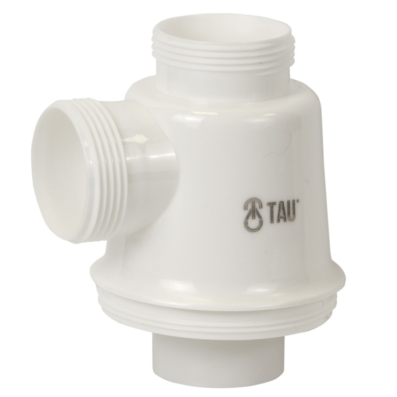 TAU Сифон для кухонної мийки з нержавіючим випуском 1½" і гнучким відведенням Ø40/50мм (9842730)