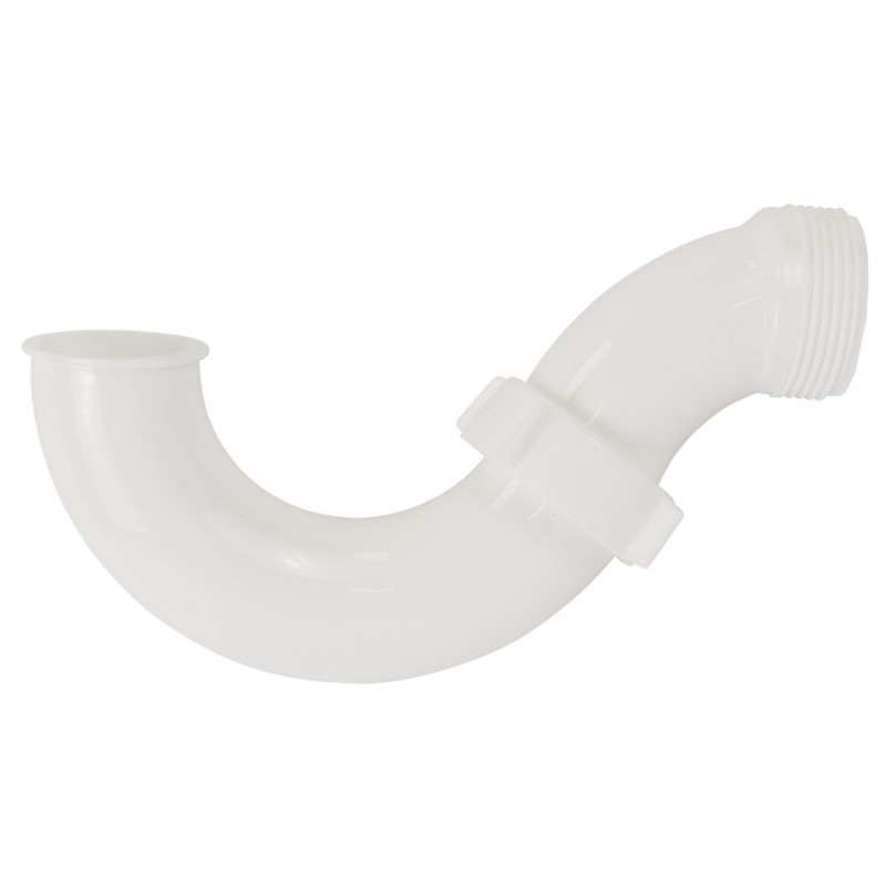 TAU Сифон для ванни прямоточний з пробкою на ланцюжку і гнучким відведенням Ø40/50мм (9843820)