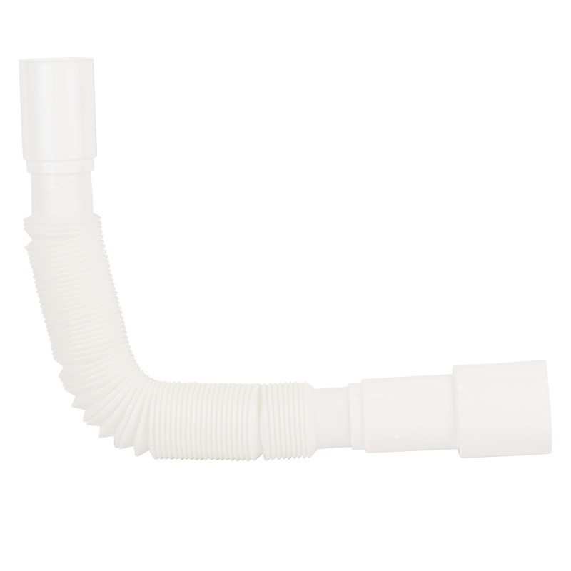 TAU Сифон для раковини з випуском з нерж. сталі виведенням під пральну машину і гнучким відведенням 1½"×Ø40/50мм (9841750)