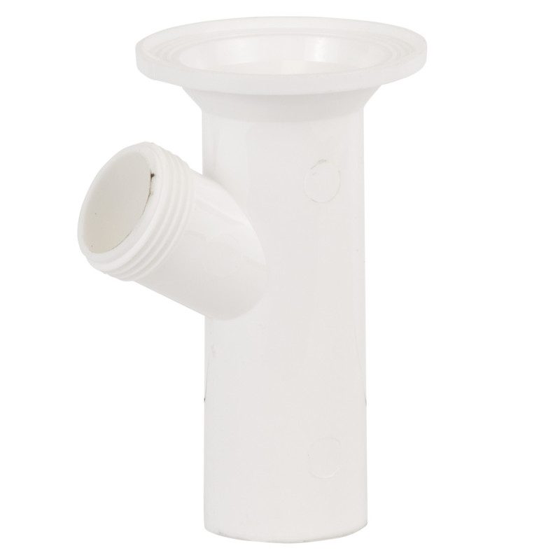 TAU Сифон для раковини з випуском з нерж. сталі виведенням під пральну машину і гнучким відведенням 1½"×Ø40/50мм (9841750)