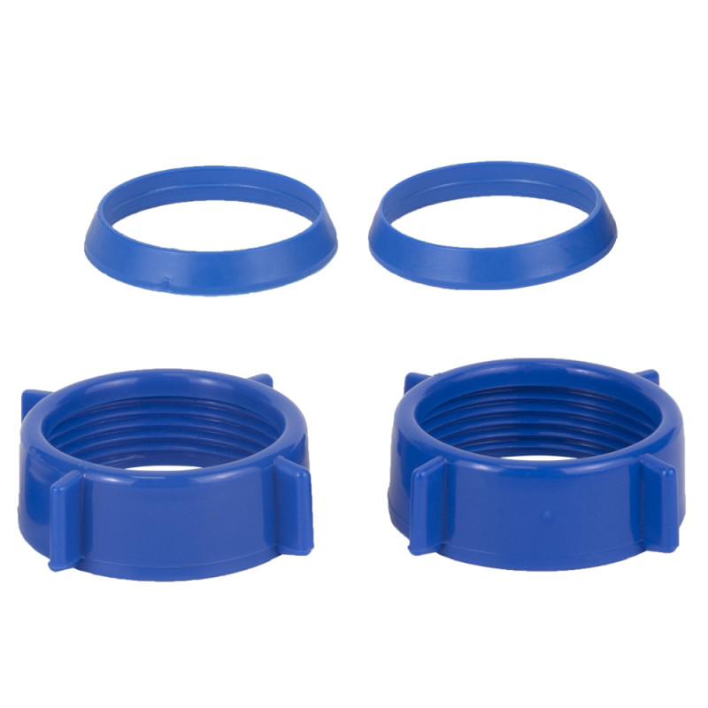 TAU Сифон для раковини з випуском з нерж. сталі виведенням під пральну машину і гнучким відведенням 1½"×Ø40/50мм (9841750)