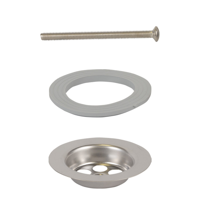 TAU Сифон для раковини з випуском з нерж. сталі виведенням під пральну машину і гнучким відведенням 1½"×Ø40/50мм (9841750)