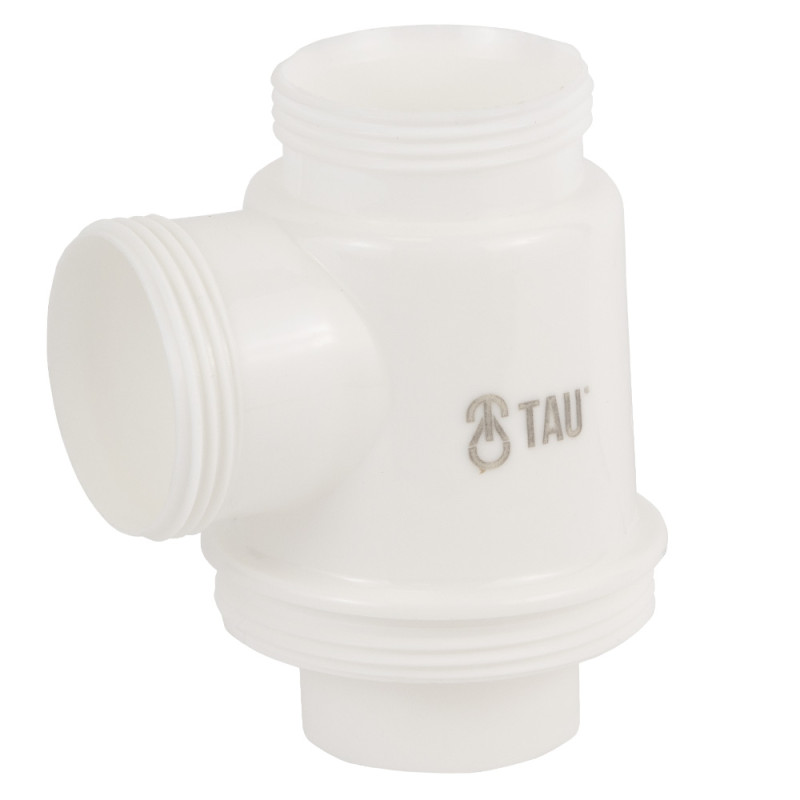 TAU Сифон для раковини з пластмасовим випуском і гнучким відведенням 1½"×Ø40/50мм (9841754)