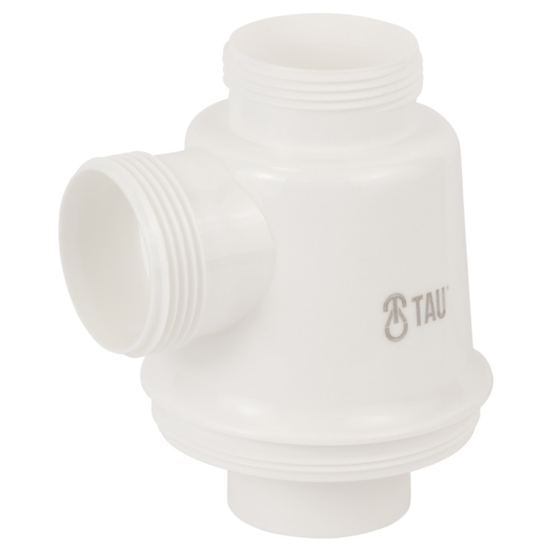 TAU Сифон для кухонної мийки без випуску з гнучким відведенням Ø40/50мм (9842731)