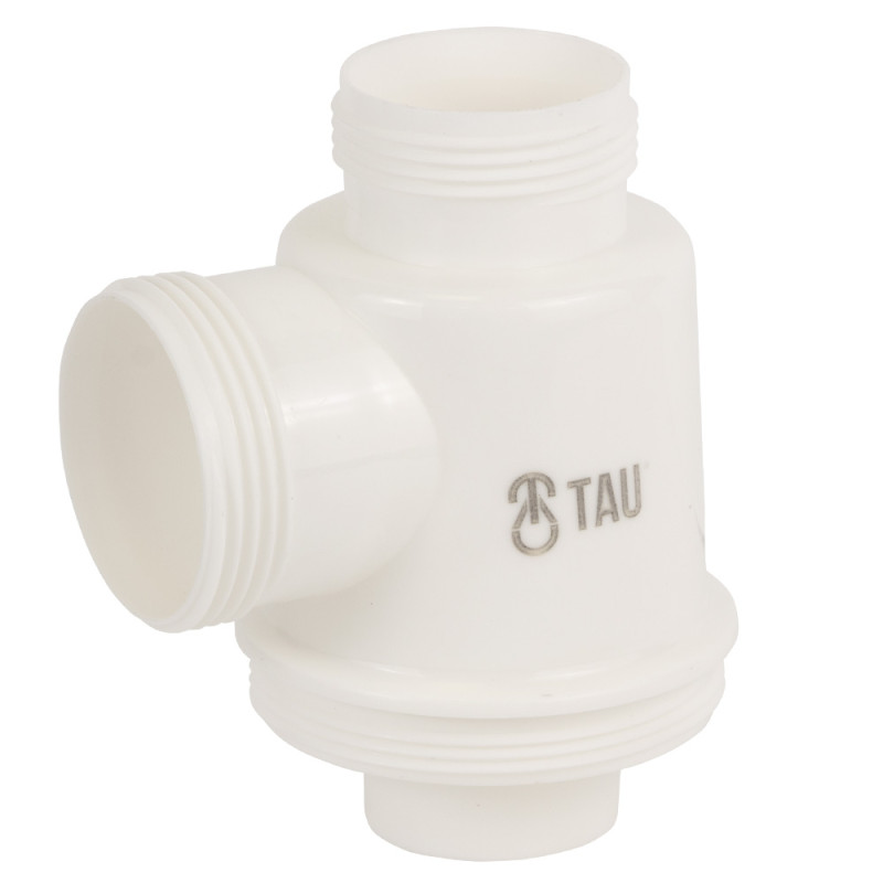 TAU Сифон для раковини з випуском з нерж. сталі та гнучким відведенням 1½"×Ø40/50мм (9841752)