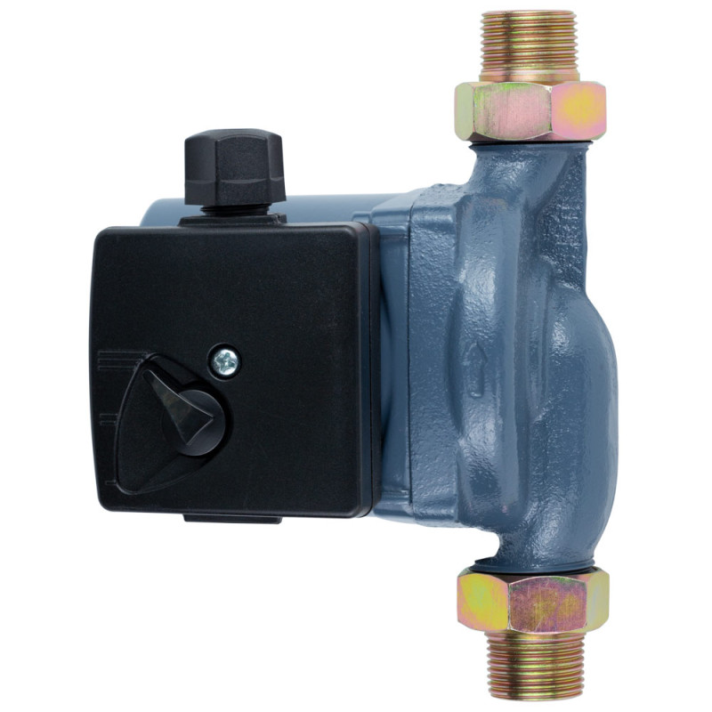 WETRON Насос циркуляційний 65Вт Hmax 4м Qmax 63л/хв Ø1" 130мм+гайки Ø¾" (774511)