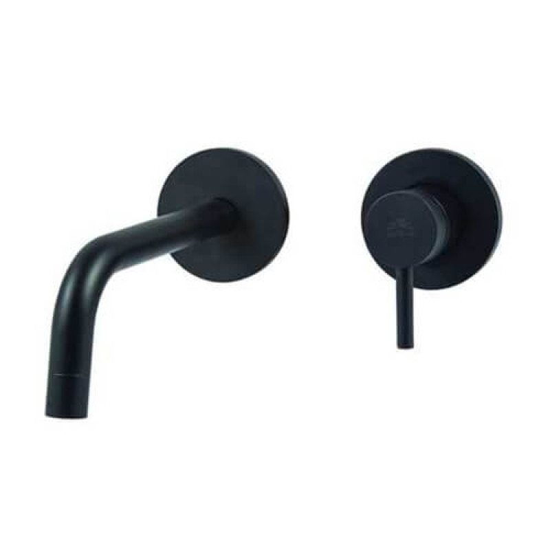 Paffoni Cмеситель для умывальника Light LIG 105 NO 70 L178 мм черный матовый (LIG105NO70)