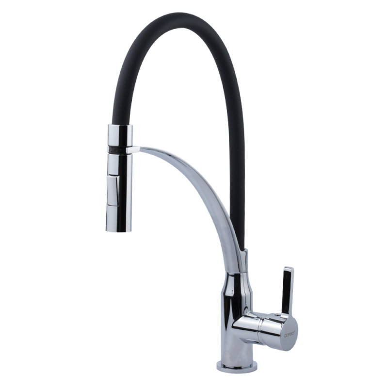 Corso Змішувач OMODEO Ø35 для кухні вилив силіконовий на гайці EC-4B526C (9637100)