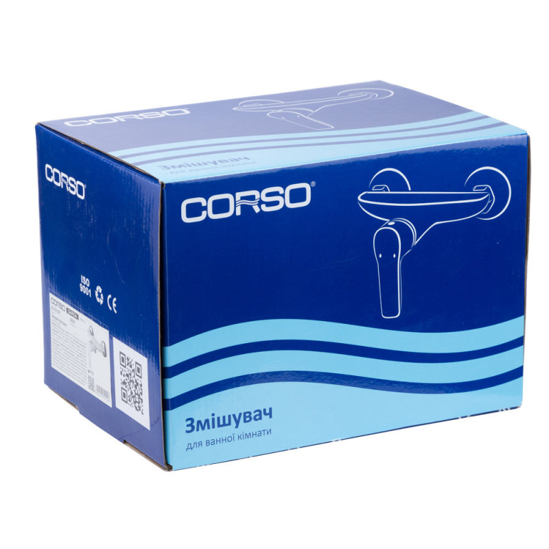 Corso Змішувач GARDA Ø35 для душа 9605303 (BC-1D121W)