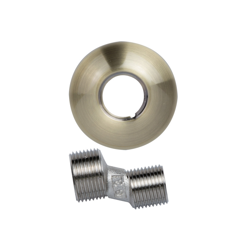 Corso Змішувач BRENTA ½" для ванни излив поворотний дивертор вбудований картріджний FE-2C152K (9679204)