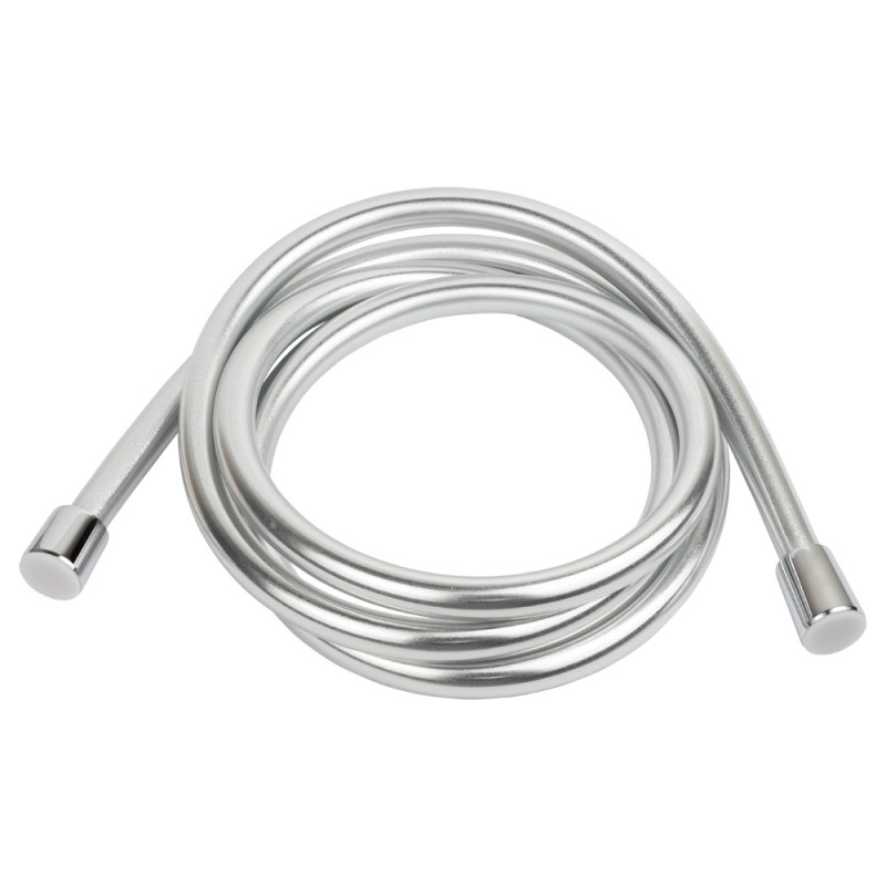 Corso Шланг для душа 1/2" ПВХ 3-х шаровий з підшипником сріблястий 200см XB-0138 (9691613)