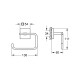 Grohe QuickFix Start Cube Тримач для туалетного паперу (409782430)