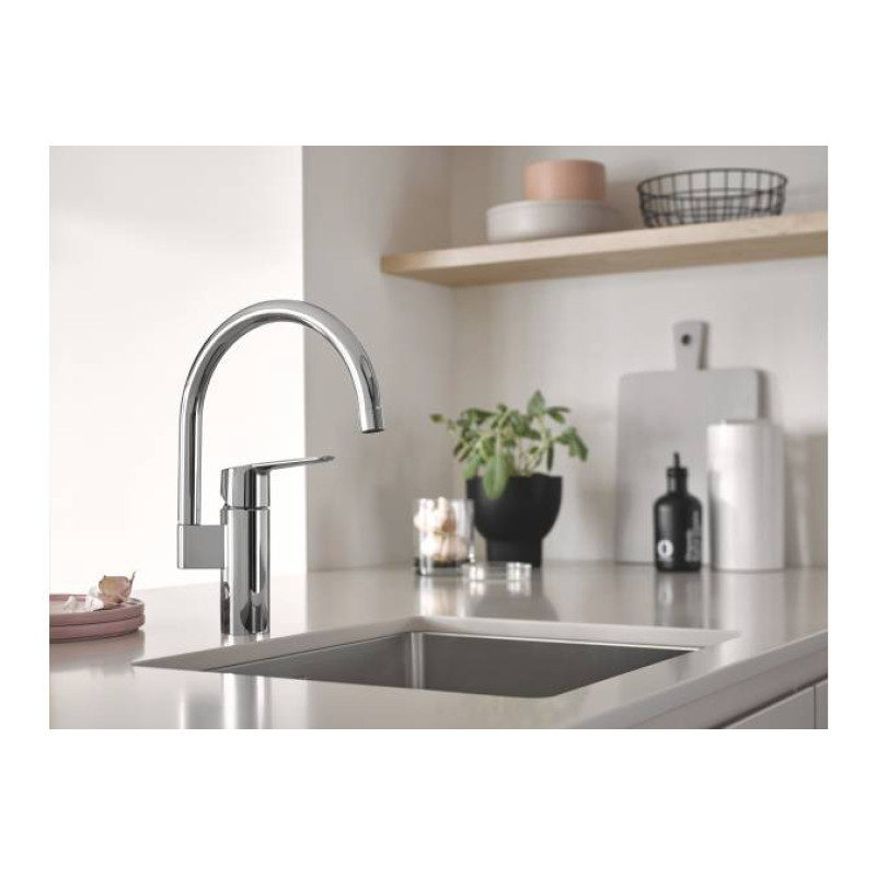 Grohe QuickFix Start Однорычажный смеситель для мойки (30469000)