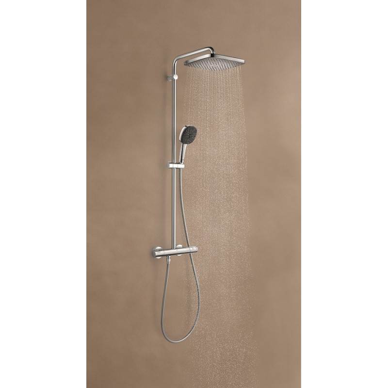 Grohe Vitalio Comfort 250 Душова система з термостатом для настінного монтажу (26696001)