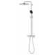 Grohe Vitalio Comfort 250 Душова система з термостатом для настінного монтажу (26696001)