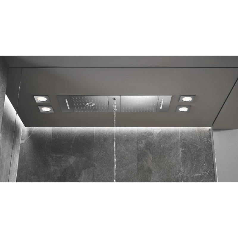 Grohe Rainshower Aqua Duo Стельовий душ 2 режими, включає вбудовану частину (26733000)