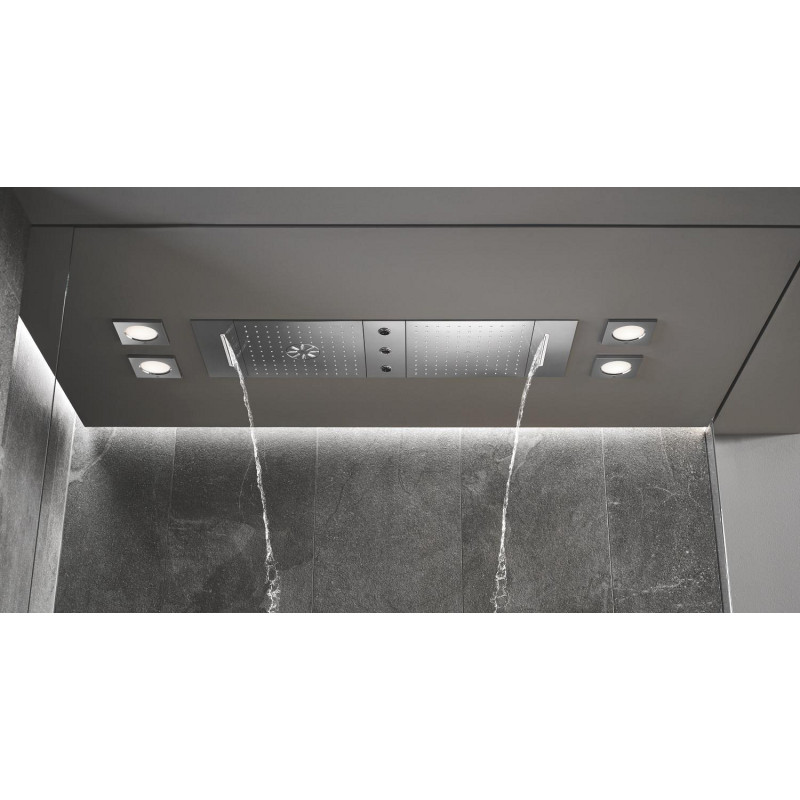 Grohe Rainshower Aqua Duo Стельовий душ 2 режими, включає вбудовану частину (26733000)