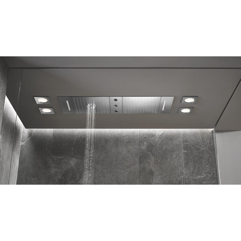 Grohe Rainshower Aqua Duo Стельовий душ 2 режими, включає вбудовану частину (26733000)