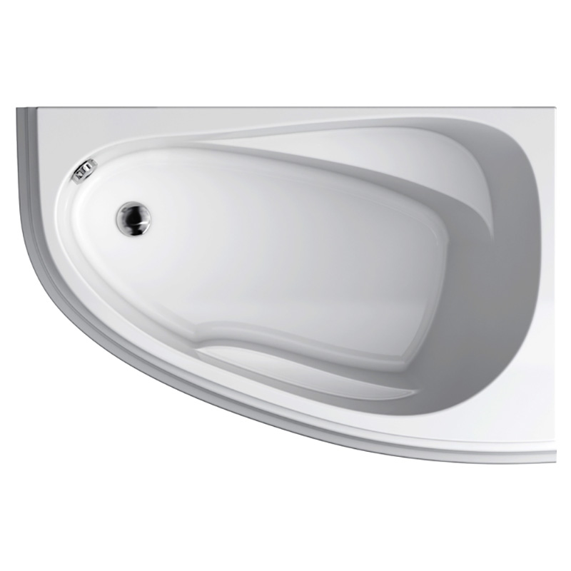 Cersanit Ванна асиметрична Joanna New 140/90 права з ніжками (S301-166)